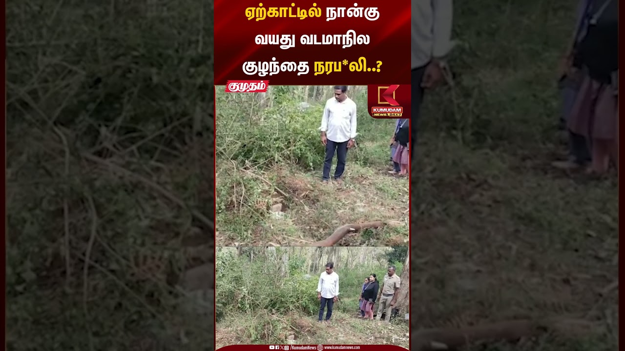 ஏற்காட்டில் நான்கு வயது வடமாநில குழந்தை நரப*லி..? | Shocking Incident | Kumudam News