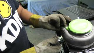 |vBLOG| Twin Scroll turbo manifold build, Shop sign