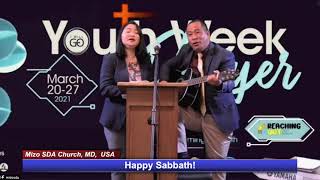 Youth Week of Prayer: Vesper Service - March 26 (Mizo SDA Church, MD, USA)