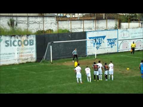 gol do goleiro Matheus do Comercial contra operário