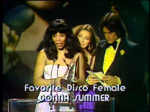 Donna Summer Wins Favorite Female Disco Artist - AMA 1979