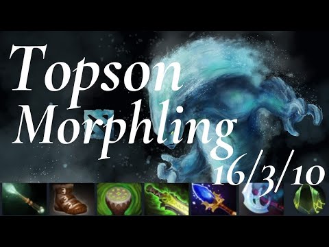 Topson Morphling vs Storm Spirit - 2 Spirit Breaker! - dota2