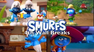 The Smurfs 2021 4th Wall Breaks