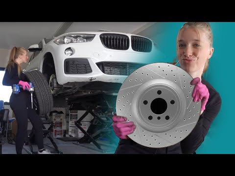 Upgrading my Brake Pads & Rotors : BMW X1