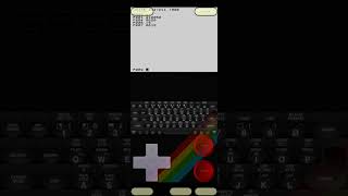 ZX Spectrum machine code: colour fill patterns on mobile phone Speccy emulator