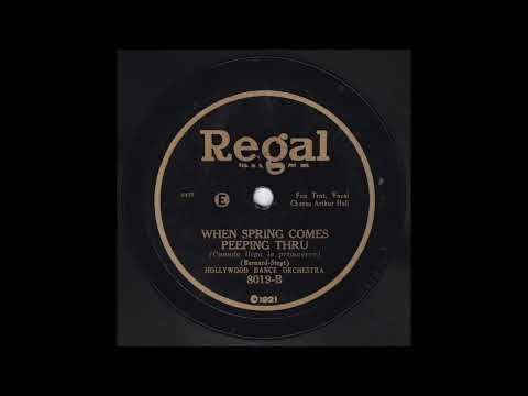 Adrian Schubert and his Orchestra - When Spring Comes Peeping Through