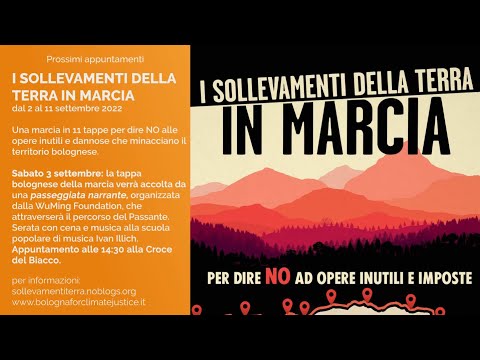 I SOLLEVAMENTI DELLA TERRA IN MARCIA