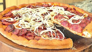 FAÇA PIZZA EM CASA muito MAIS RECHEADA gastando menos