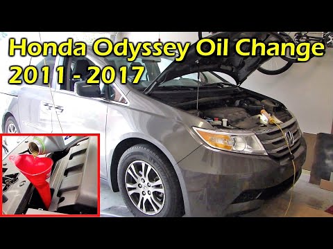 Honda Odyssey Oil Change ( 2011 - 2017 )