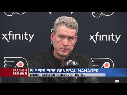 Flyers fire GM Chuck Fletcher