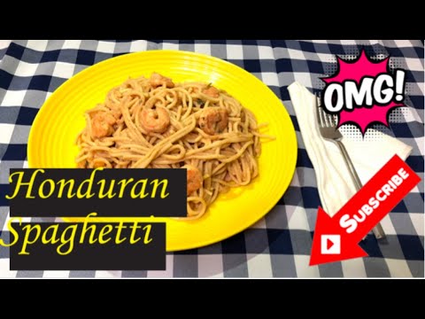 How To Make Honduran Spaghetti / Como hacer Espaguetis Hondureños Deliciosos