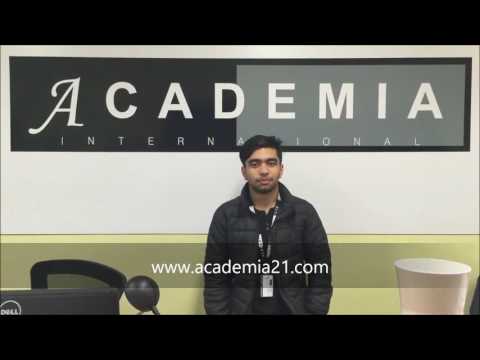 Sandeep Ghimire discusses studying Commercial Cookery at Academia International