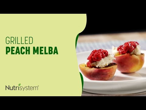 Grilled Peach Melba - Nutrisystem Recipe