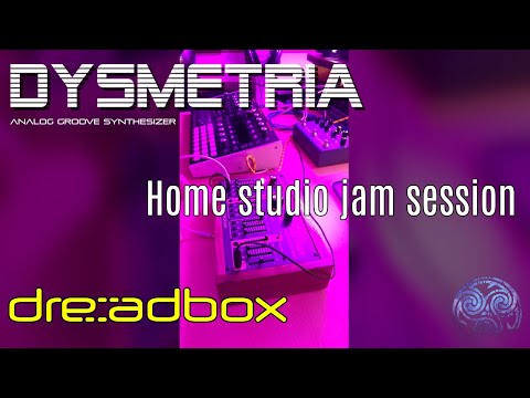 Dreadbox Dysmetria home studio jam session