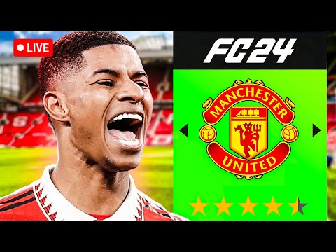 Ik Red Manchester United... IN FC24 (LIVE)