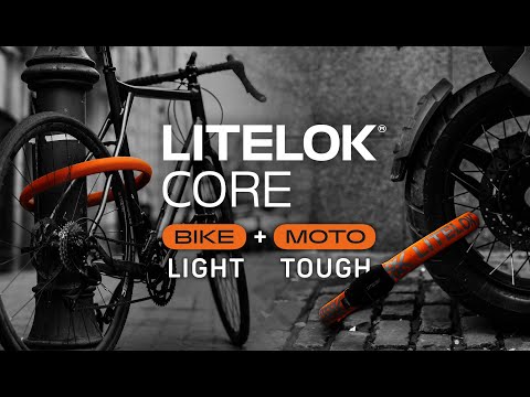 LITELOK CORE: Tough, portable lock for bikes and motorcycles