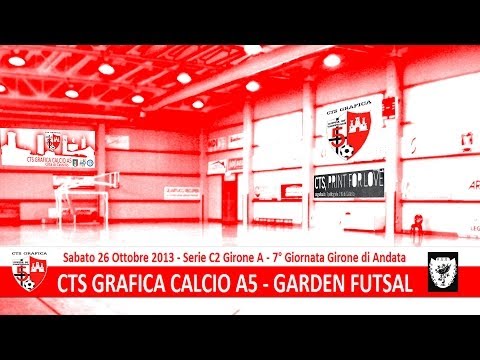 CTS Grafica Calcio A5 - Garden Futsal 4 - 4 (7° giornata Serie C2 Girone A 2013-2014)