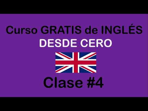 Clase #4 de curso de INGLÉS BÁSICO / SOY MIGUEL IDIOMAS