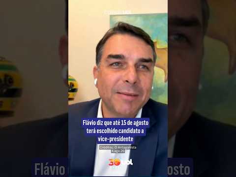 Flávio diz que anunciará candidato a vice até 15 de agosto e mantém Daniella Marques no radar