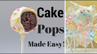 How To Make CAKE POPS ~ Easy Cake Pops Tutorial