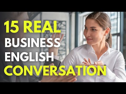 15 Real Business English Conversations for Business Professionals [BEL170]