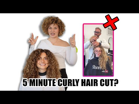 I TRIED THE QUICKEST CURLY HAIR CUT ON THE INTERNET... (reviewing the viral Wayne Tuggle cut)