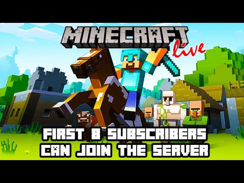 Minecraft LIVE | JOIN SUBSCRIBERS #11