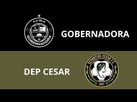 Gobernadora vs Dep Cesar - LIGA DISTRITAL DE MONTIJO - 26 de Julio 2026.