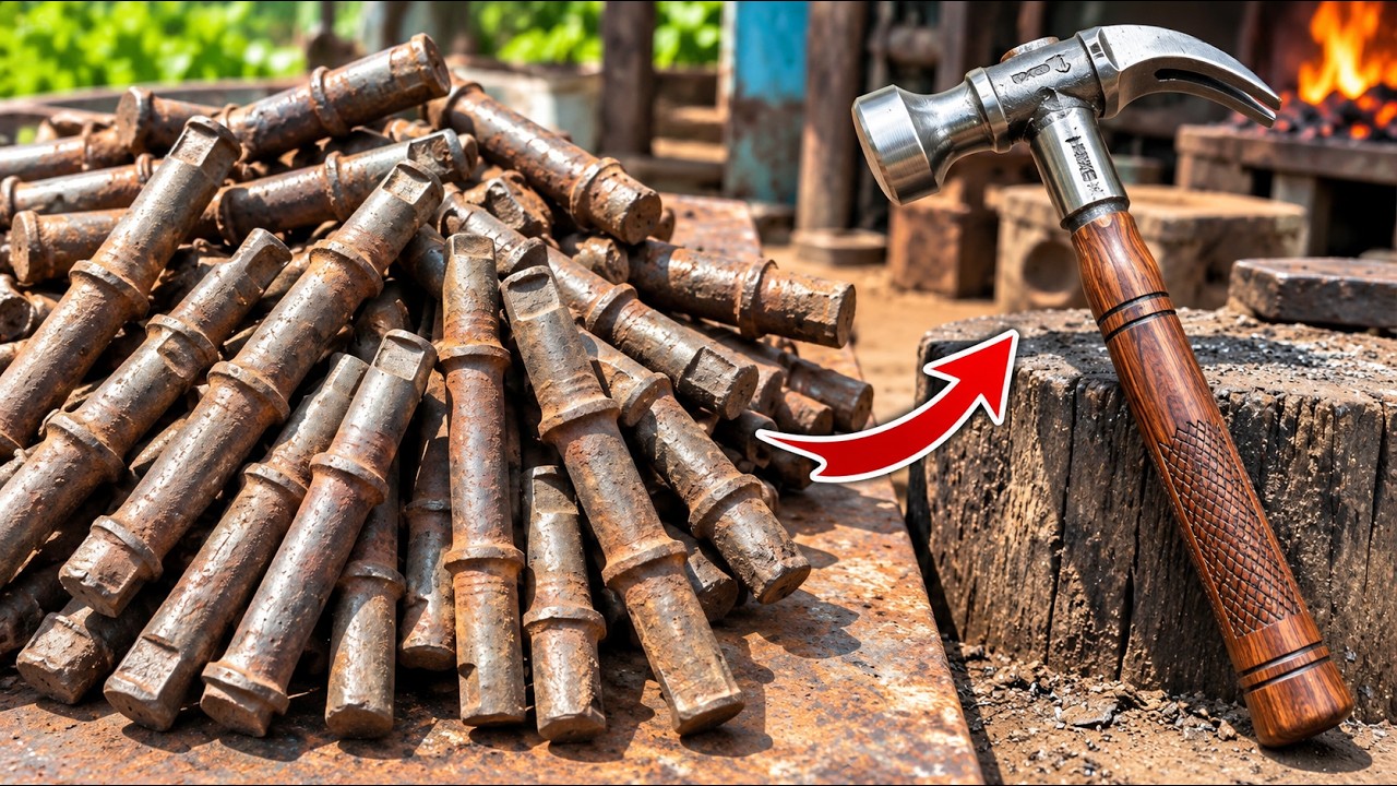 Make A Hathodi From Bottom dhura 🔥 | Making A Mini Hathodi | Hathodi Kaise Banaye | Hammer 