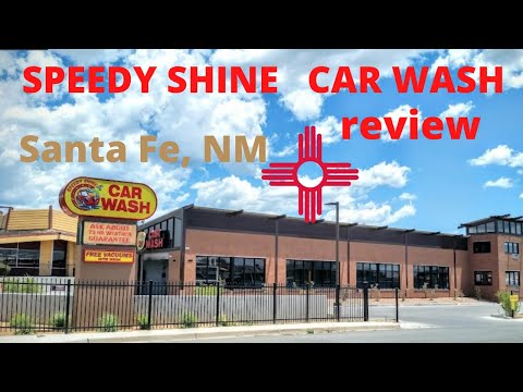 car wash series: Speedy Shine Car Wash, Santa Fe, NM, 7/2022