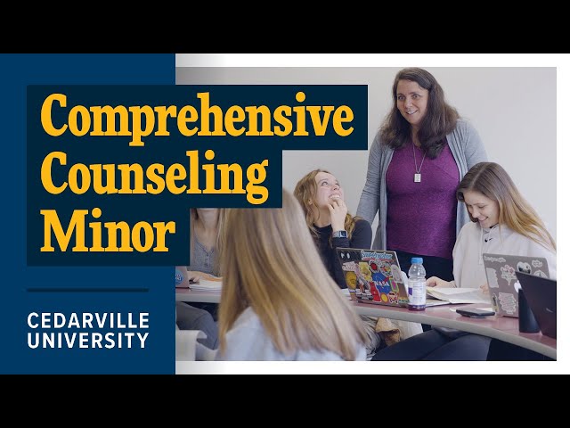 Thumbnail for video titled: Why Study Comprehensive Counseling at Cedarville University