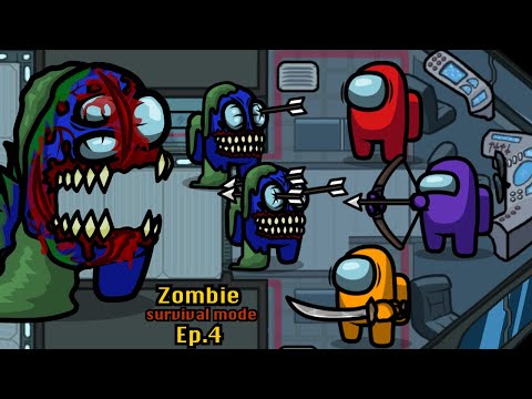 Survival Mode 🛠 Among Us Zombie Epic Boss Fight - Ep 4 - Animation