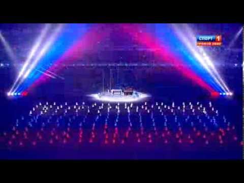 [Z]Гимн России. Хор Сретенского монастыря || Russian Anthem at Winter Olympics opening in Sochi 2014