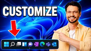 How to Customize Windows 11 Taskbar | Complete Taskbar Customization T