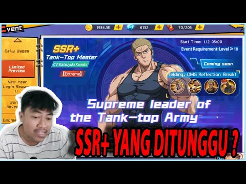 🔥🔥SANG PENGCOUNTER!! SSR+ TANKTOP ARMY [SIAPKAH KALIAN] - ONE PUNCH MAN The Strongest