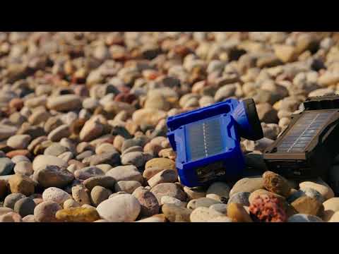 Flipo Rechargeable Solar Work Light HSN silent b roll