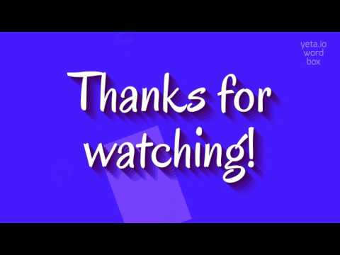 NADORITE - HOW TO PRONOUNCE NADORITE?