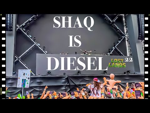 SHAQ is DIESEL LIVE @ LOST LANDS 2022