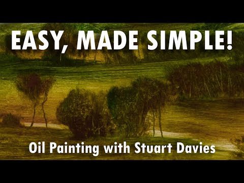 Clouds and Land - Oil Painting with Stuart Davies - Part One