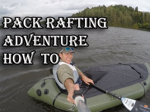 PACK RAFT HOW TO BLOW IT UP ÅS NORWAY OSLO ADVENTURE TIME LAPSE