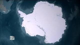 How scientists are tracking a massive iceberg in the making