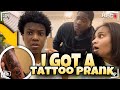 I GOT A TATTOO PRANK ON KINIGRA AND REGGIE I GOT A WHOOPING
