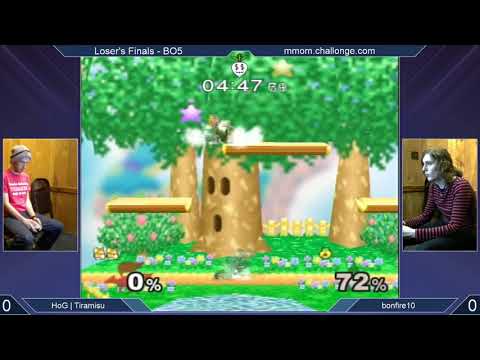MMOM177 SSBM - HoG | Tiramisu (Fox) vs. bonfire10 (Sheik) - Melee LF