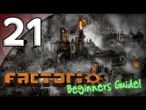 Factorio Beginner's Guide - 21. Engines & Robot Frames - Let's Play Factorio Gameplay
