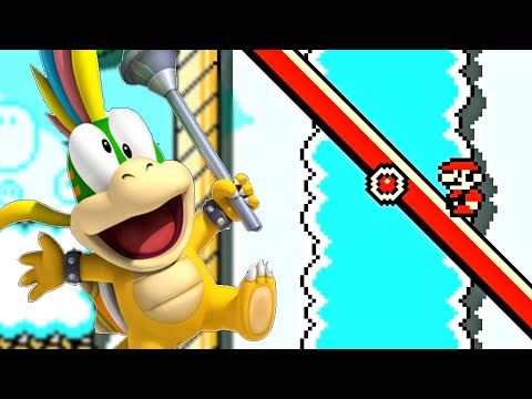 Super Mario Maker 2 🔧 Lemmy's Bouncy Playground 🔧 zaydew