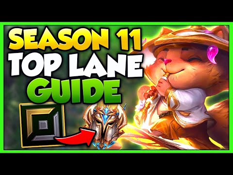 THE ULTIMATE SEASON 11 TOP LANE GUIDE | ITEMS, RUNES, LANING PHASE & MUCH MORE! - League of Legends