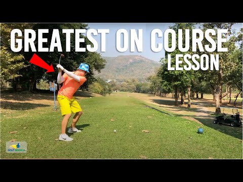 The Greatest On Course Lesson BREAK 80 NOW