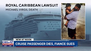 Cruise ship passenger dies; fiancée sues, saying he was served 33 drinks in hours