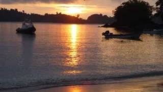 preview picture of video 'SUNSET IN COIBA ISLAND, ISLAS DE PANAMA TOUR X VILLA MICHELLE A TOUR GUIDE IN PANAMA'