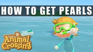 Animal Crossing New Horizons how to get pearls